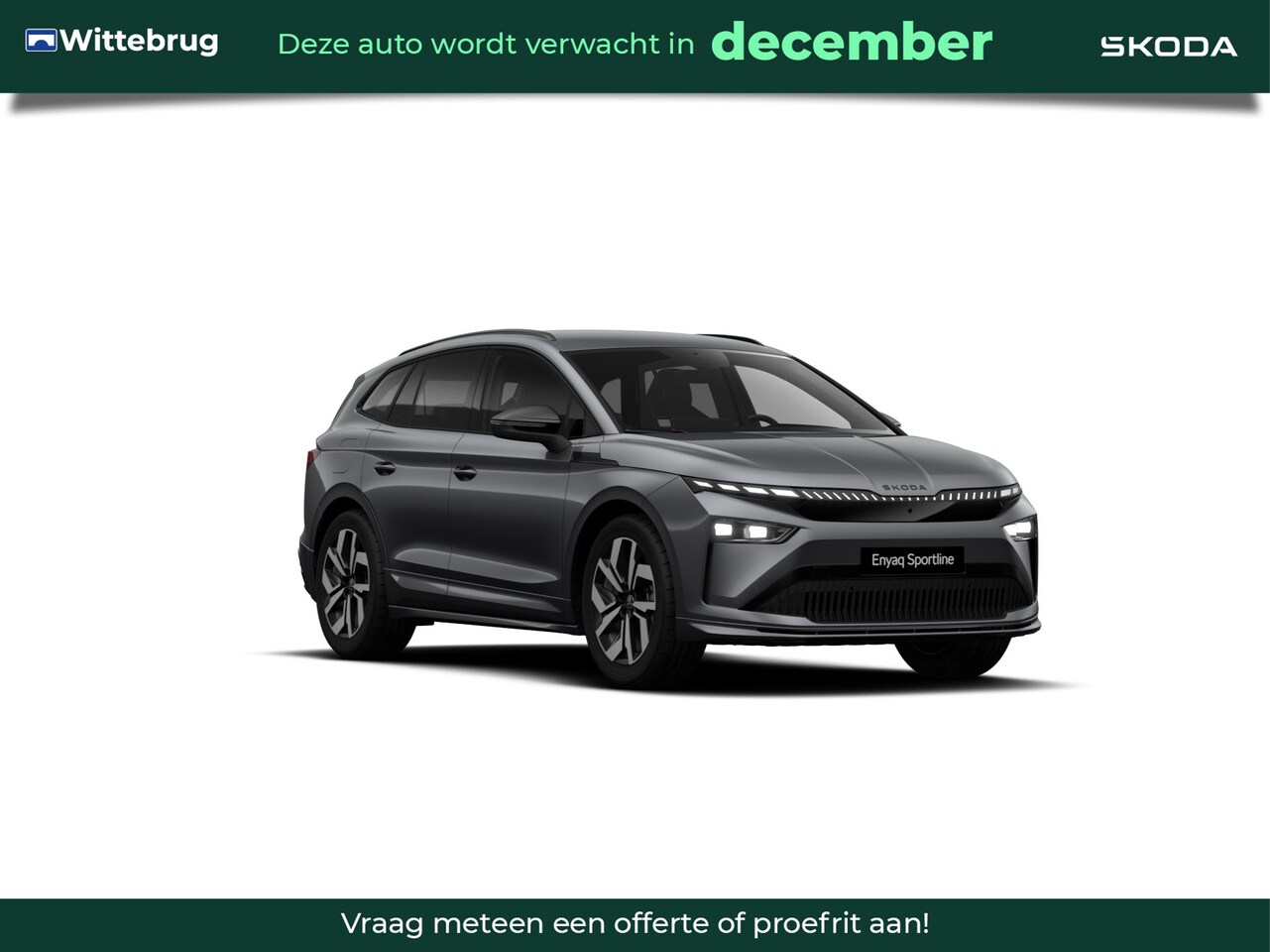 Skoda Enyaq iV - 85 Sportline Tour Edition - AutoWereld.nl