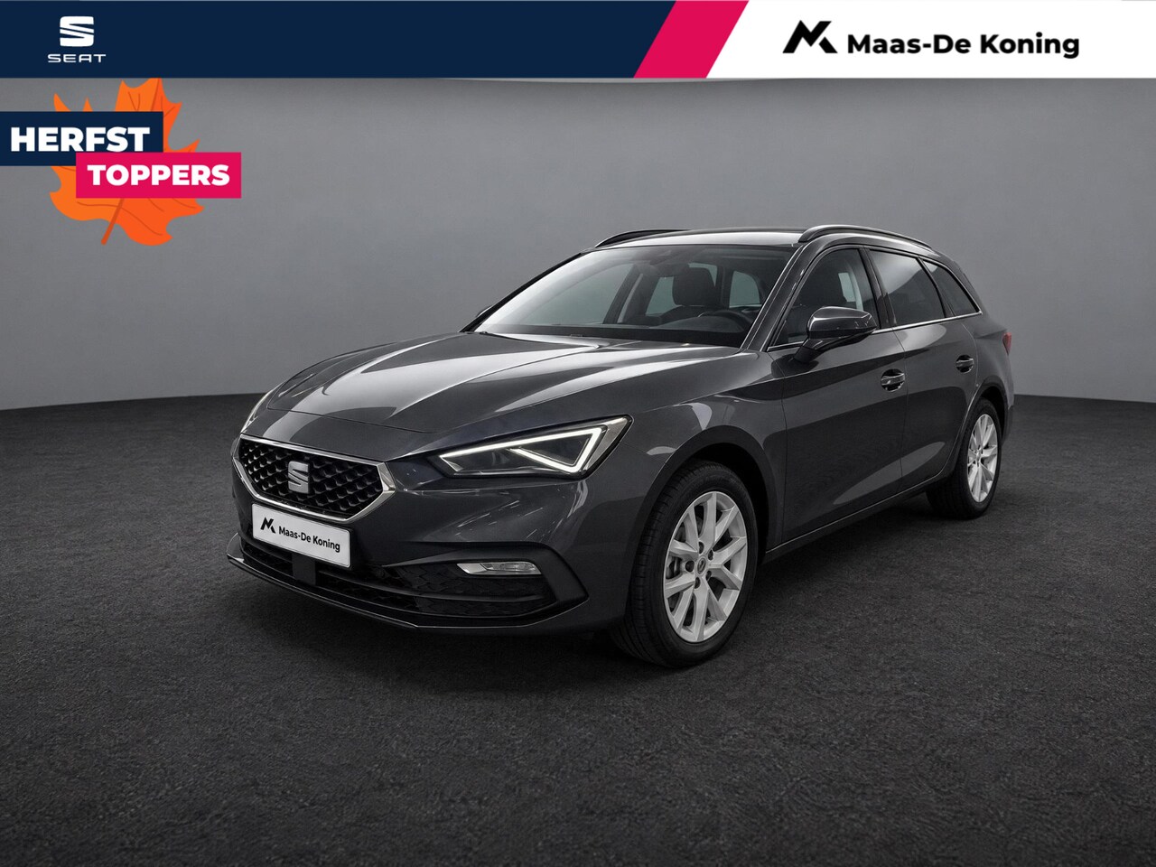 SEAT Leon Sportstourer - Style Business Intense 1.5 eTSI 85 kW / 115 PK DSG | LED MATRIX | 3500,- EURO HERWAARDERIN - AutoWereld.nl
