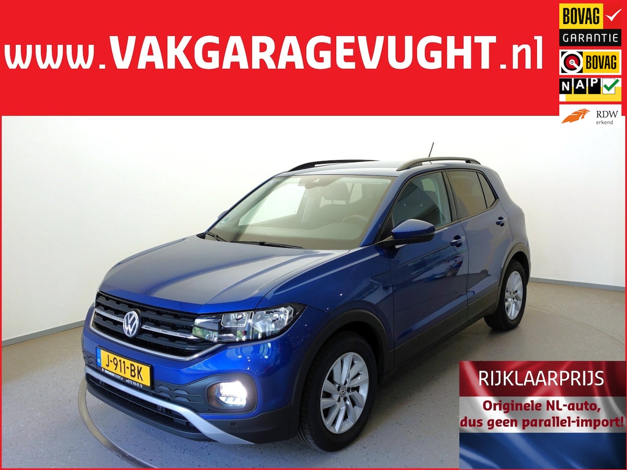 Volkswagen T-Cross - 1.0 TSi 116pk Life Executive Plus 48dkm! AUTOMAAT - AutoWereld.nl