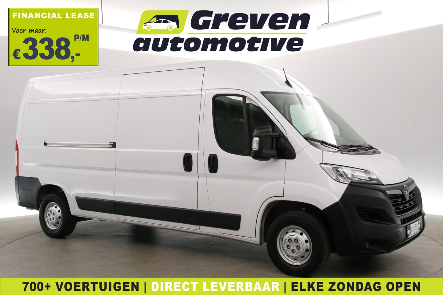 Opel Movano - 2.2 BlueHDI 140PK L3H2 | Clima | Camera | Carplay | Cruise | 3 Zits | Navi | Parkeersens. - AutoWereld.nl