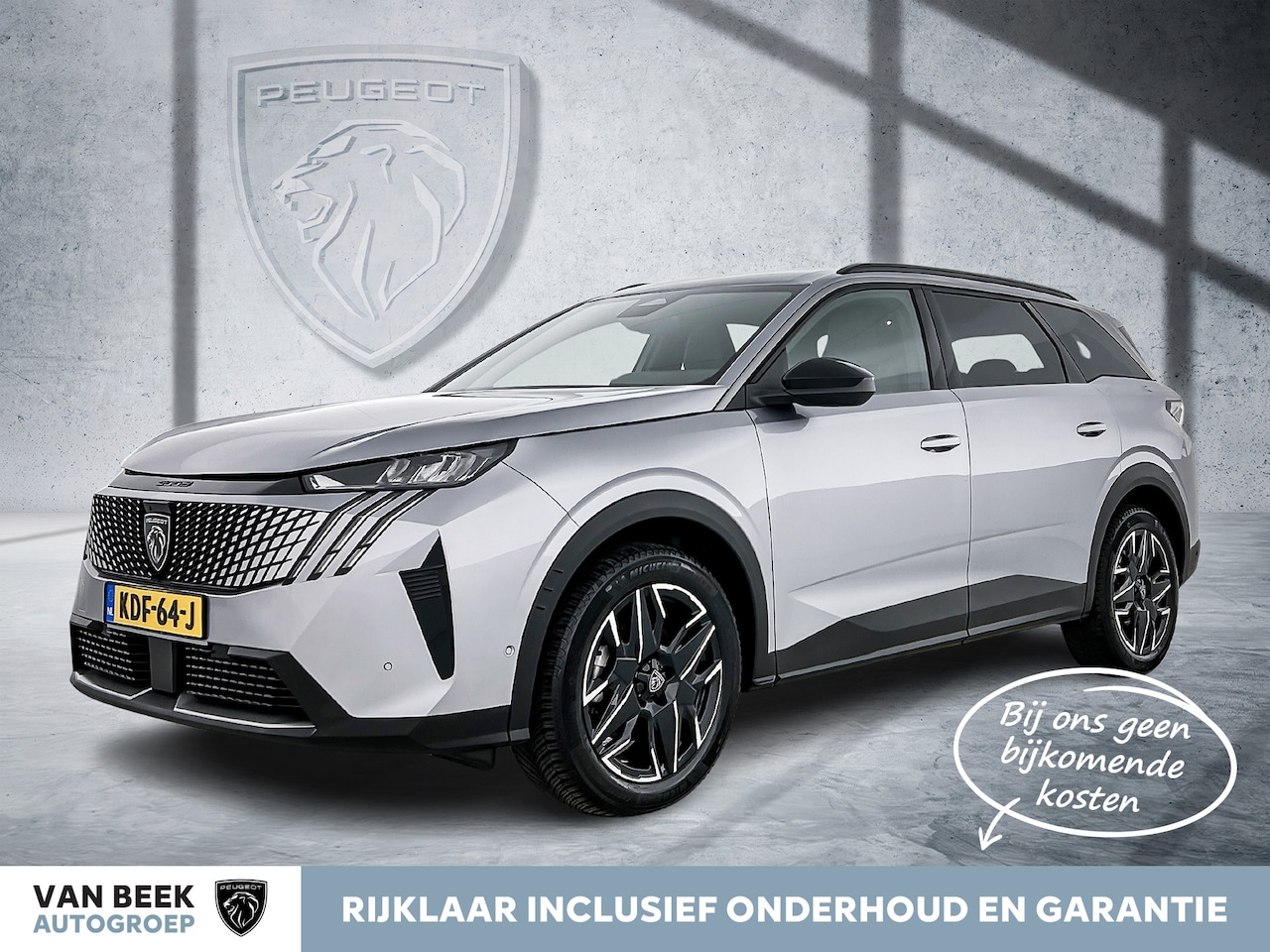 Peugeot 5008 - Hybrid 145 pk Automaat Allure | Rijklaar | Panoramisch navigatie pack | Stoelverwarming | - AutoWereld.nl