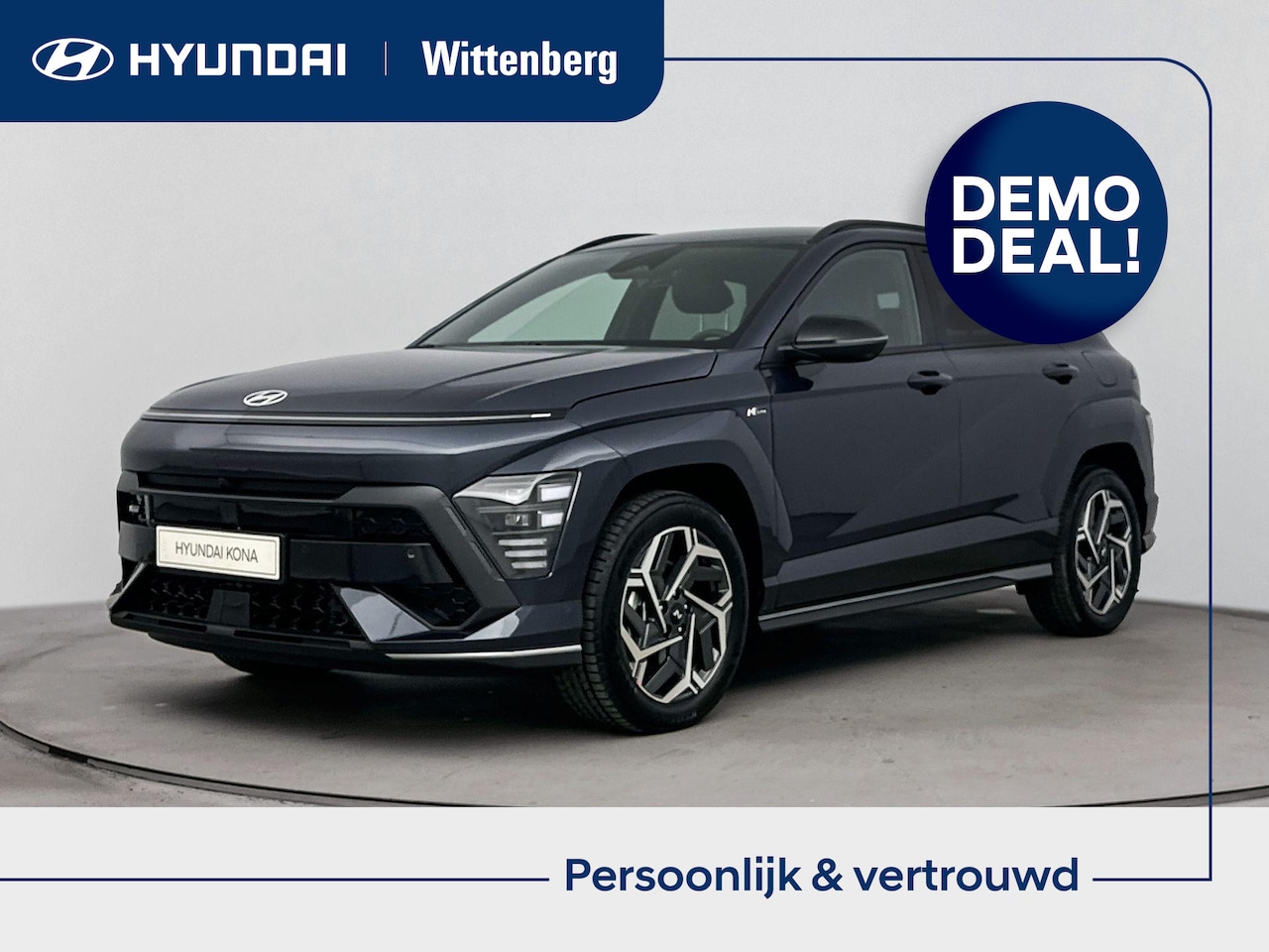 Hyundai Kona - 1.6 GDI HEV N Line 138pk | 18" Lm-wielen | Memory | Stoel + stuurverwarming | El. bed. ach - AutoWereld.nl