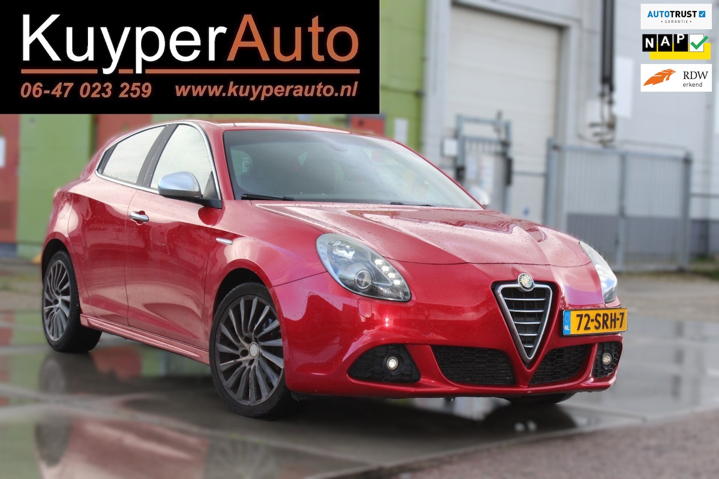 Alfa Romeo Giulietta - 1.4 T Distinctive nette automaat leder nap vol opties - AutoWereld.nl