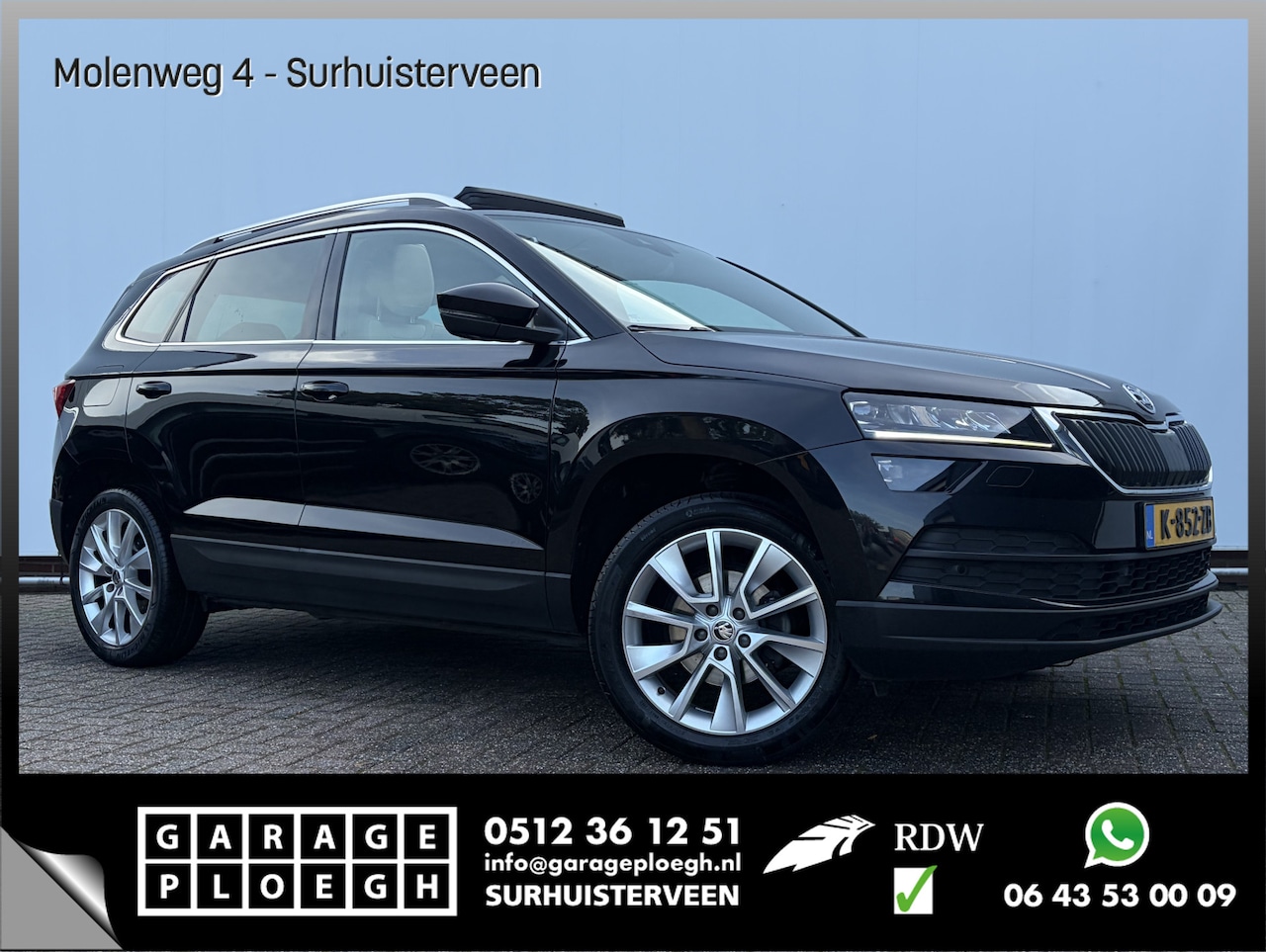 Skoda Karoq - 1.5 TSI ACT Style Business Trekhaak Pano Leer Adap.Cruise Memory Camera VOL! - AutoWereld.nl