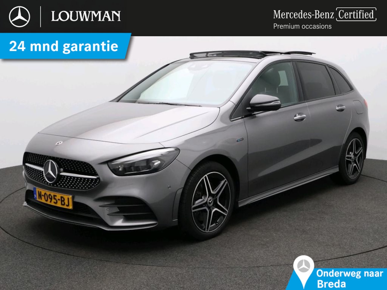 Mercedes-Benz B-klasse - 250 e Business Solution AMG Limited Trekhaak | AMG Line | Night Pakket | Memory Stoelen | - AutoWereld.nl
