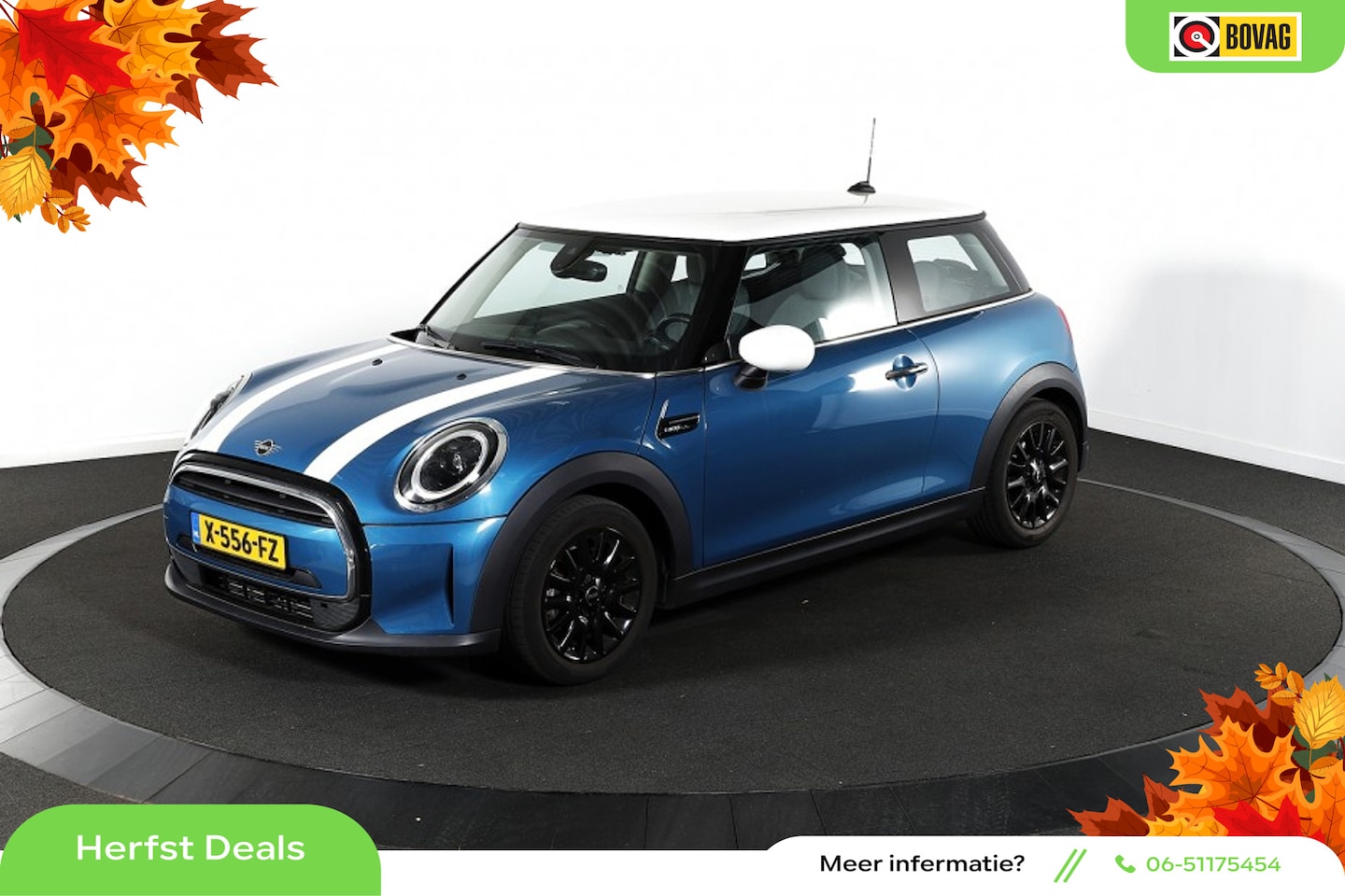 MINI 3-Deurs - 1.5 Cooper Camden Edition - Automaat - Navi - Climate - Org.NL - AutoWereld.nl