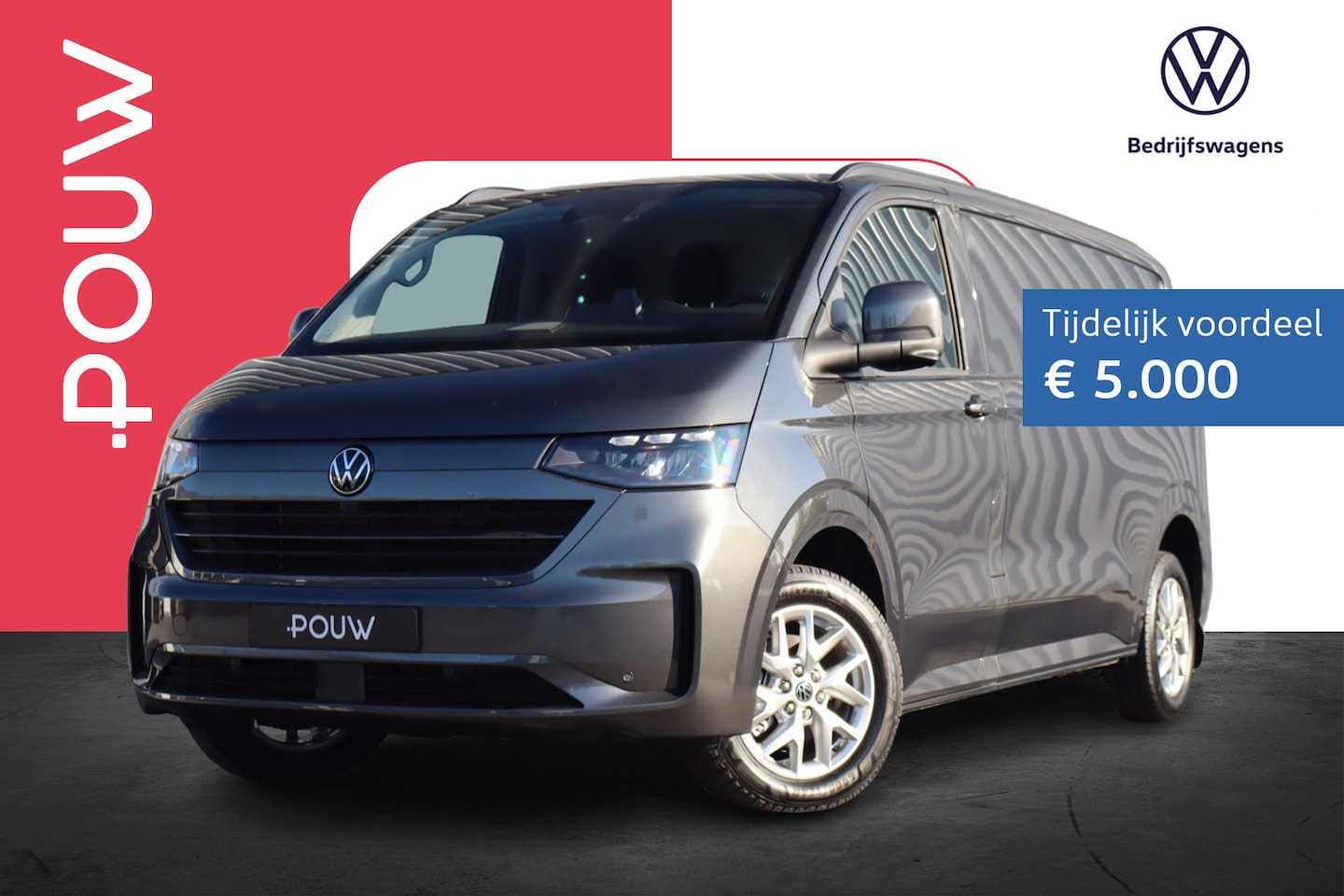 Volkswagen Transporter - 2.5 eHybrid 233pk AUT L2H1 30 Style | Harman Kardon Audio | Trekhaak - AutoWereld.nl