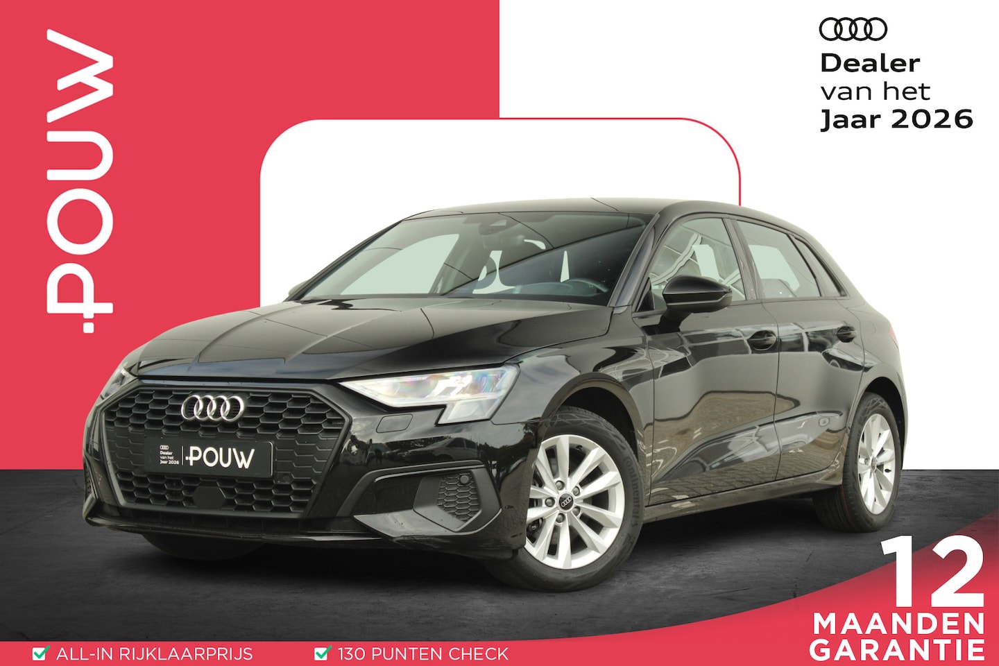 Audi A3 Sportback - 30 TFSI 110pk Pro Line | Apple Carplay/ Android Auto | Cruise Control (Adaptief FoD) | Lan - AutoWereld.nl