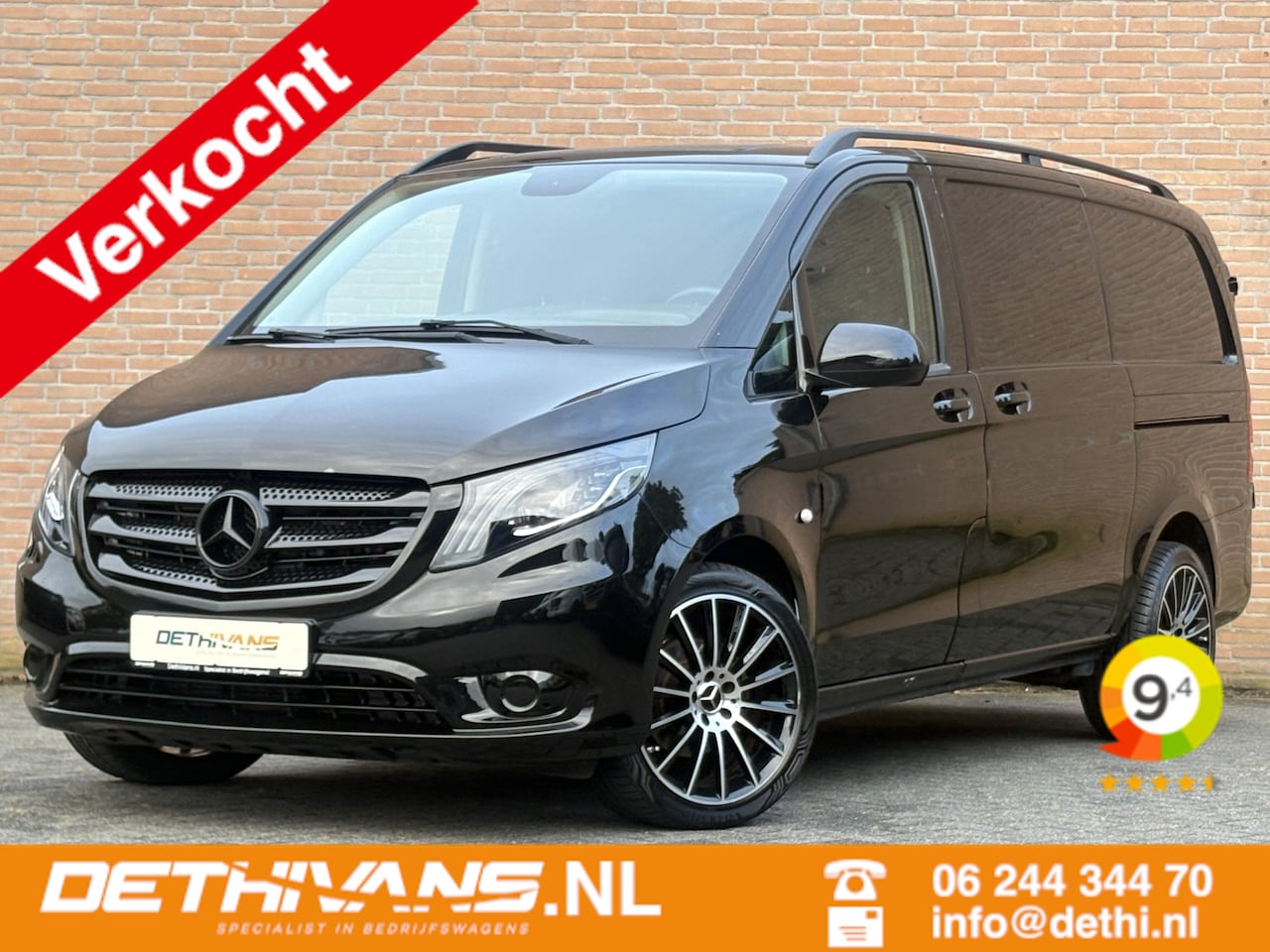 Mercedes-Benz Vito - 114CDI 136PK 7G-Tronic Lang / 2.500KG Trekhaak / Euro6 - AutoWereld.nl
