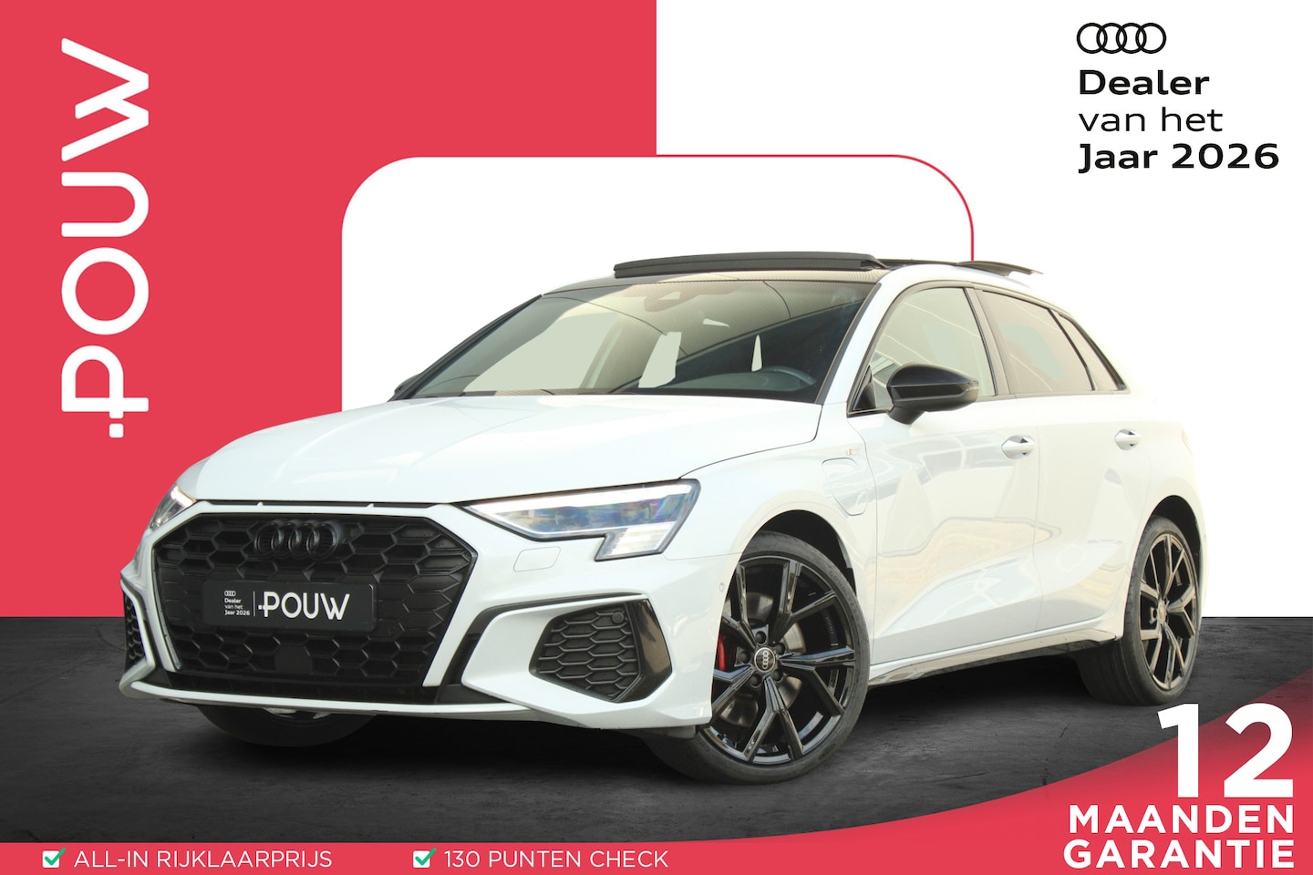 Audi A3 Sportback - 45 TFSI e 245pk S Edition Competition | Keyless Entry | Panoramadak | Elektr. Achterklep | - AutoWereld.nl