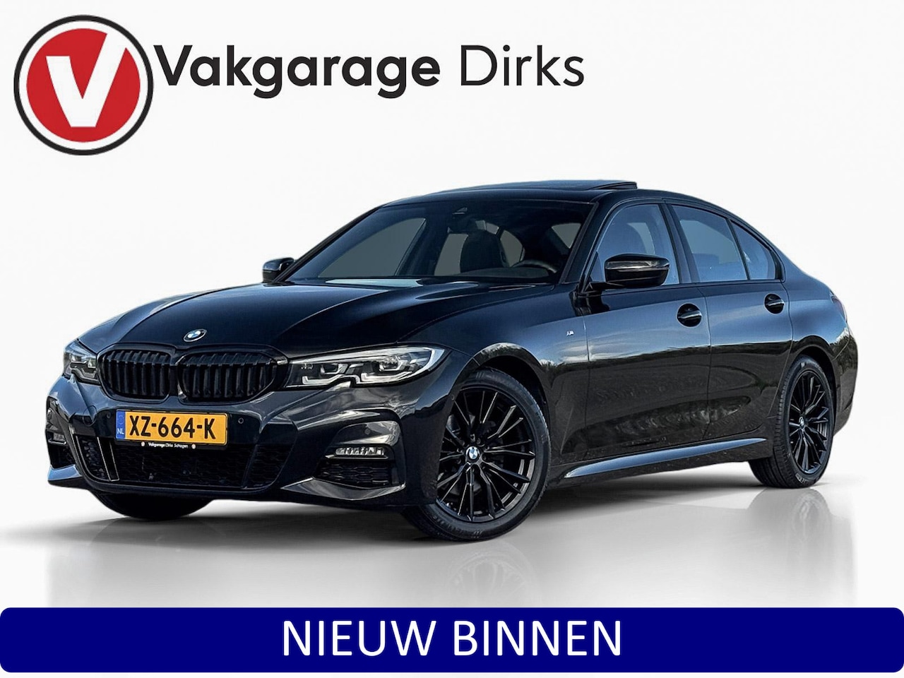 BMW 3-serie - 320i High Executive ✅ Schuifdak ✅ Leder ✅ Camera - AutoWereld.nl