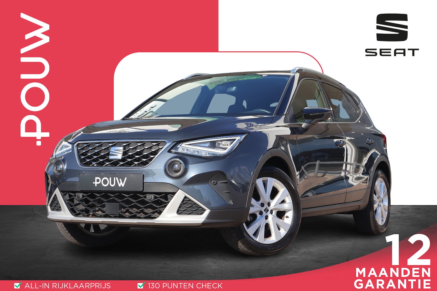 SEAT Arona - 1.0 TSI 95pk Xperience Connect | Camera | PDC | Carplay | Stoelverwarming | Adaptive Cruis - AutoWereld.nl