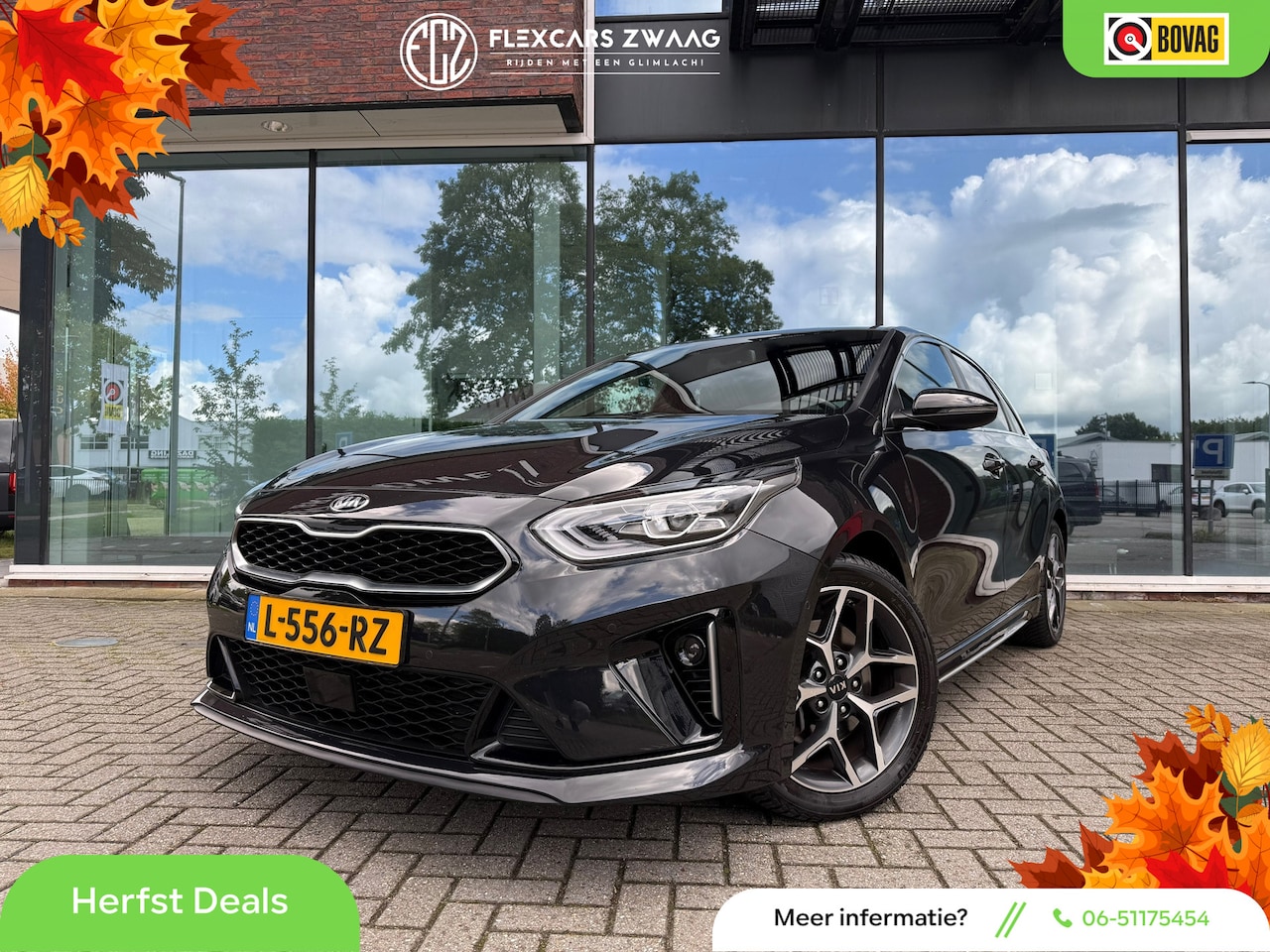 Kia Cee'd - Ceed 1.0 T-GDi GT-Line Business Edition - Climate- Navi - Trekhaak - Org.NL - AutoWereld.nl