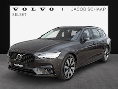 Volvo V90 - T8 AWD 455pk Ultra Dark Panorama dak / HUD / 360 camera / Stoel/- stuurverwarming /