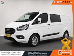 Ford Transit Custom - 300 2.0 TDCI L2H1 Trend Dubbele Cabine Airco Cruise Control Bluetooth Navi Trekhaak
