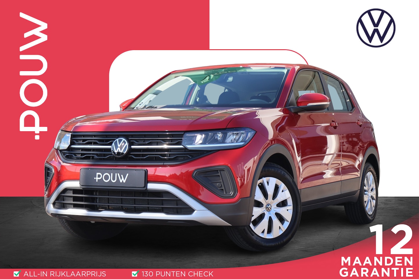 Volkswagen T-Cross - 1.0 TSI 95pk | Carplay | PDC | Cruise Control | DAB radio - AutoWereld.nl
