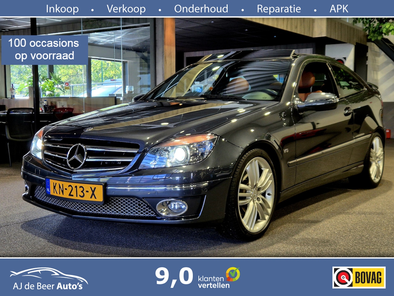 Mercedes-Benz CLC-klasse - 230 Prestige Volleder | Panorama | Navigatie | Xenon | PDC - AutoWereld.nl