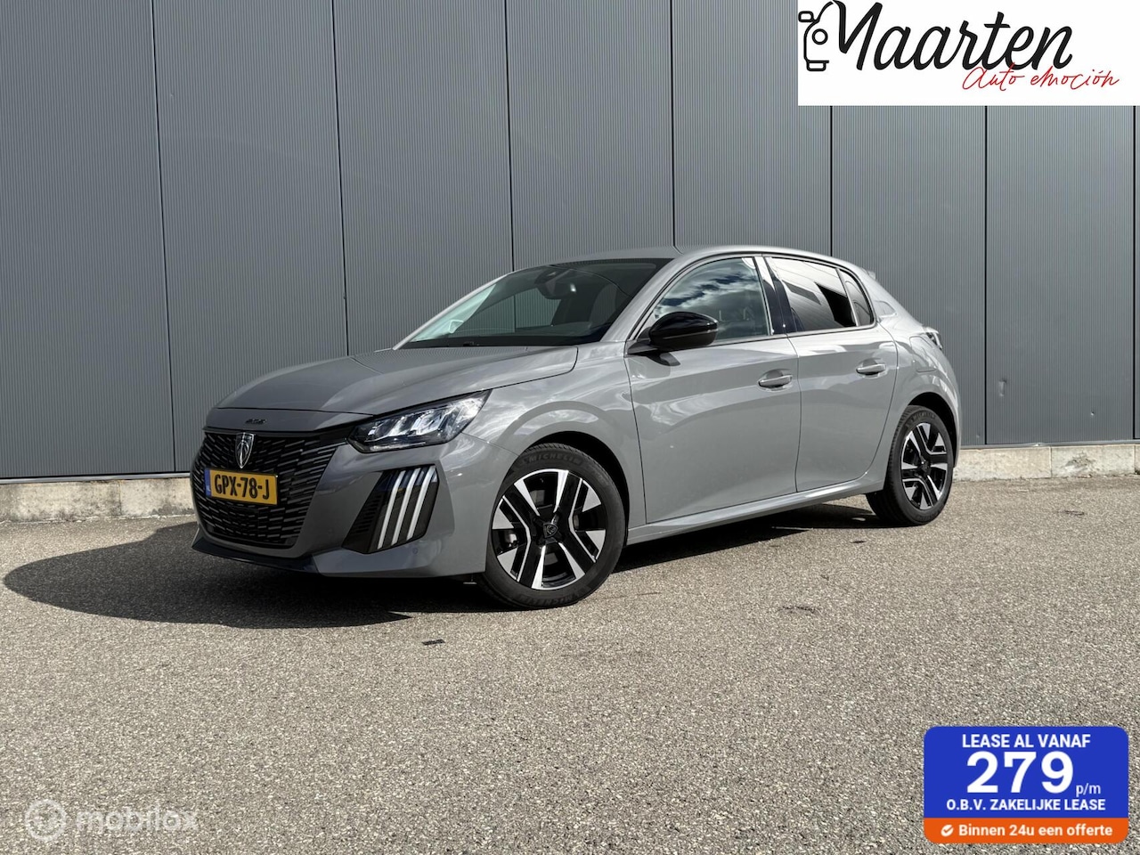 Peugeot 208 - 100PK Allure Camera/Stoelverw/LED Gris Selenium! - AutoWereld.nl