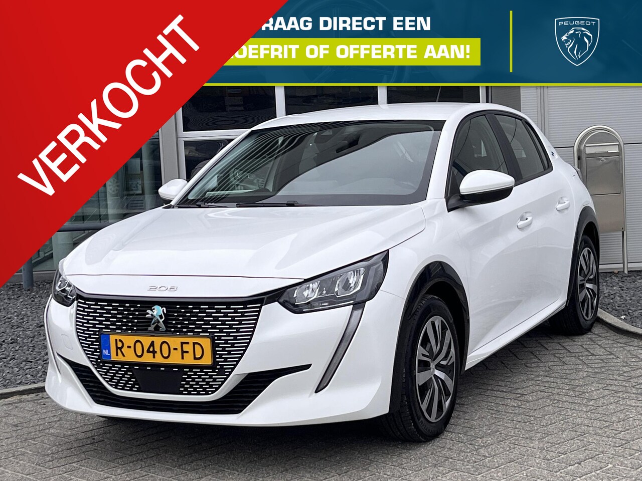 Peugeot e-208 - EV Active 50 kWh | SOH 91,6% | 360 km WLTP | Airconditioning | Navi by App | Apple carplay - AutoWereld.nl