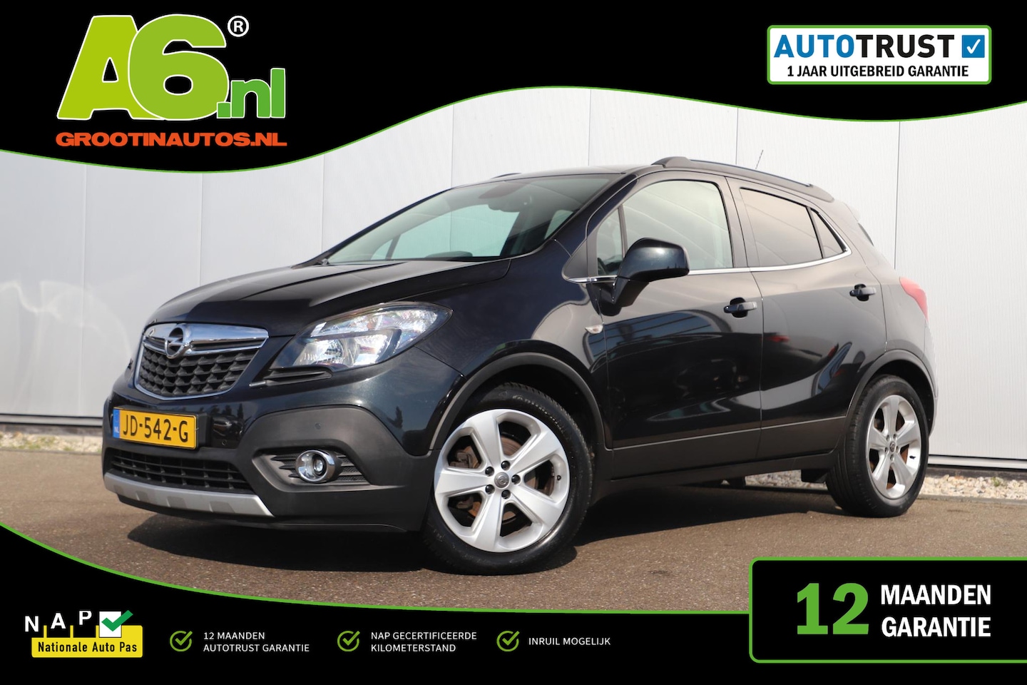 Opel Mokka - 1.4 T Innovation 140PK Trekhaak Navigatie Achteruitrijcamera LMV Climate Cruise Control - AutoWereld.nl