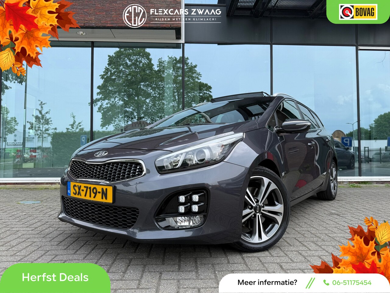 Kia Cee'd Sportswagon - 1.0 T-GDi GT-Line Edition - Pano/Schuifdak - Navi - Winterpakket - Org.NL - AutoWereld.nl