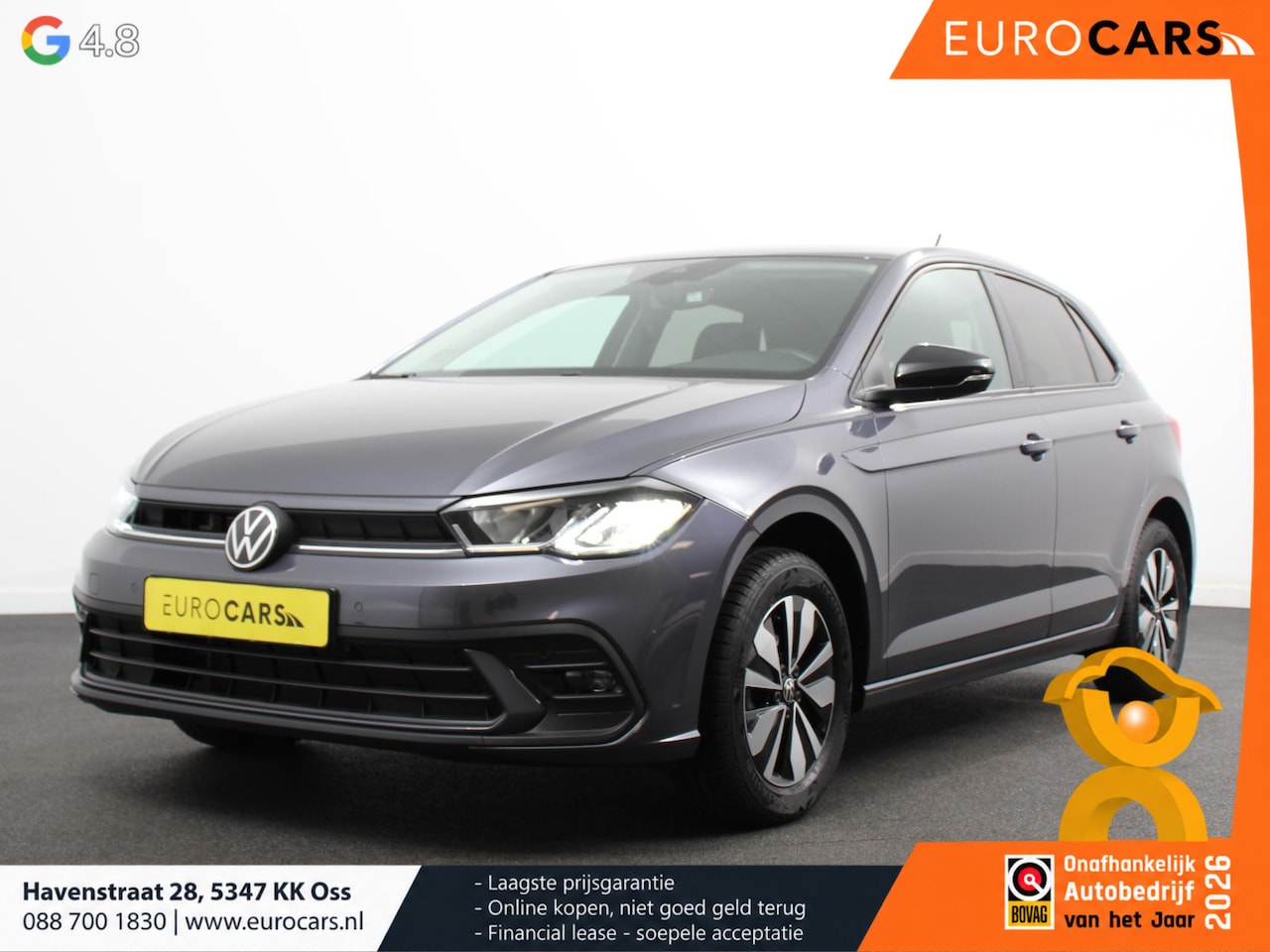 Volkswagen Polo - 1.0 TSI DSG Goal Automaat DEMO ! Navigatie Apple Carplay/Android Auto Parkeersensoren Adap - AutoWereld.nl