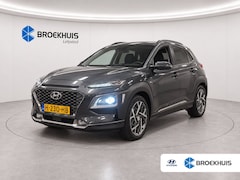 Hyundai Kona - 1.6 GDI HEV 105PK PREMIUM SKY AUTOMAAT / NAVI / LEDER / CLIMA / FULL-LED / PDC / CAMERA /