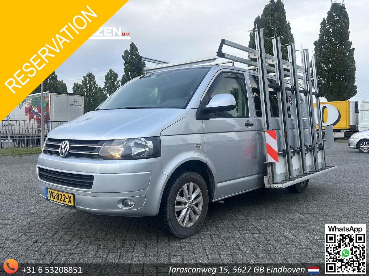 Volkswagen Transporter - 2.0 TDI L1H1 Dubbel Cabine Trendline | € 5.950,- NETTO! | Camera | Cruise | Airco | Imperi - AutoWereld.nl