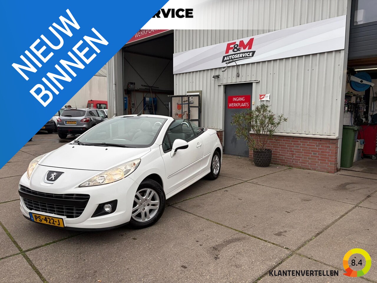 Peugeot 207 CC - 1.6 VTi Airco, leder, pdc achter - AutoWereld.nl