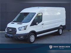 Ford Transit - 350 L3H2 130pk Automaat Cruise control Airco Parkeersensoren 3-Zits Laadruimte pakket