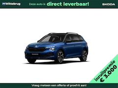 Skoda Kamiq - 1.0 TSI Monte Carlo 18" lichtmetalen velgen / Travel assist / Navigatie pakket / Charging