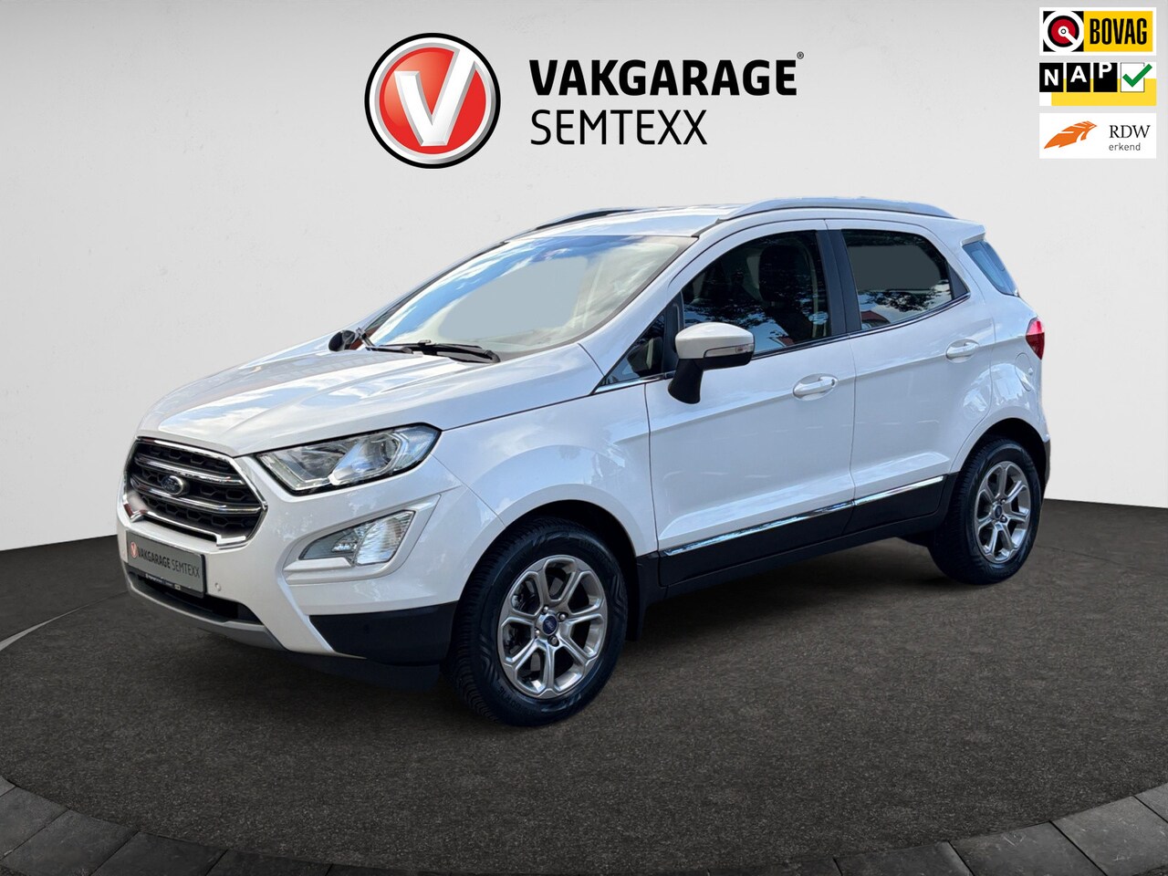 Ford EcoSport - 1.0 EcoBoost Titanium Org. nederlands| Automaat | Cruise | Camera | Navi | Trekhaak | PDC - AutoWereld.nl