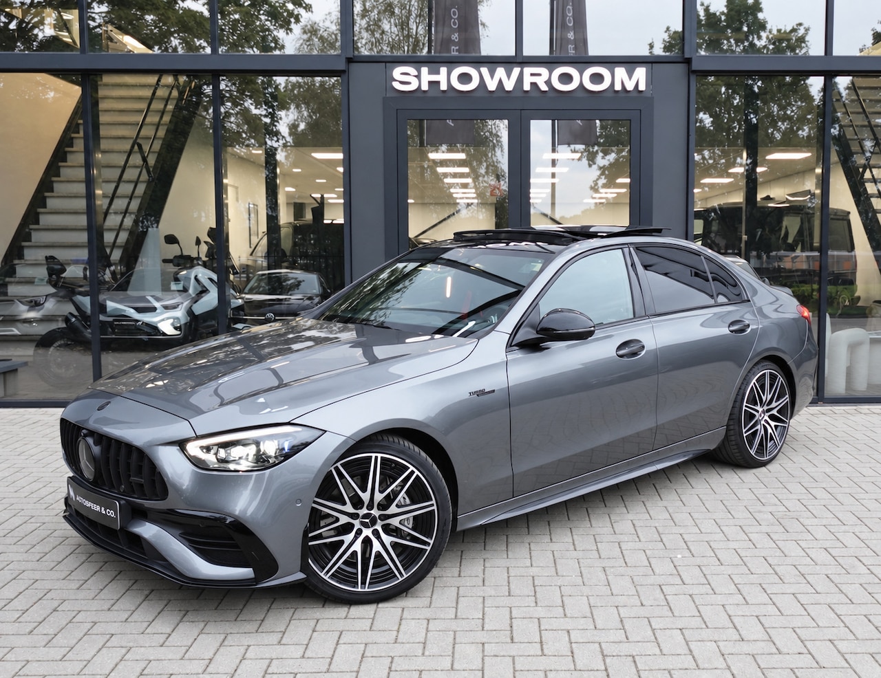 Mercedes-Benz C-klasse - AMG 43 4MATIC PANO BURMESTER 360 VOL - AutoWereld.nl