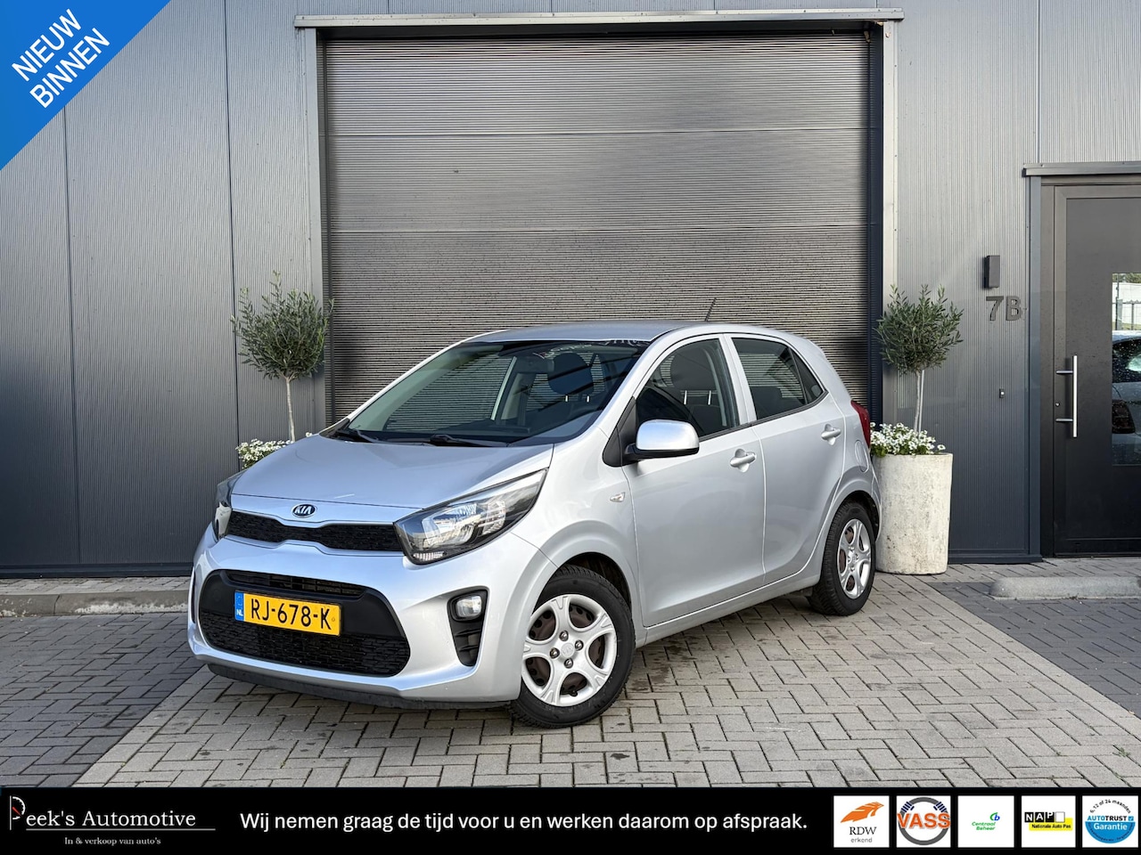 Kia Picanto - 1.0 CVVT EconomyPlusLine | Airco | Elektrische ramen | Dealeronderhouden | Recent onderhou - AutoWereld.nl