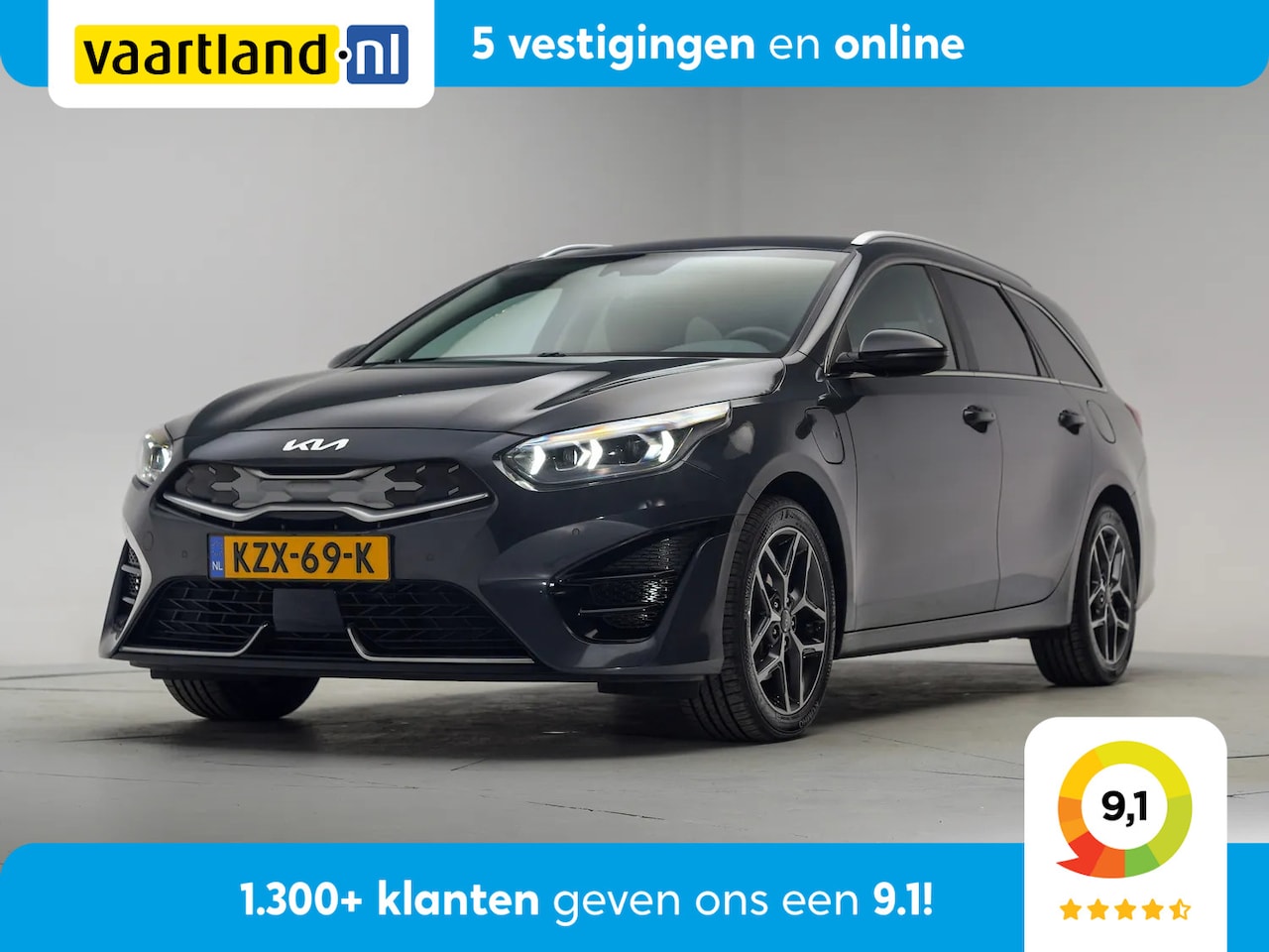 Kia Cee'd Sportswagon - Ceed 1.6 GDI PHEV DynamicPlusLine Aut [ LED Adapt cruise Apple/Android ] . - AutoWereld.nl