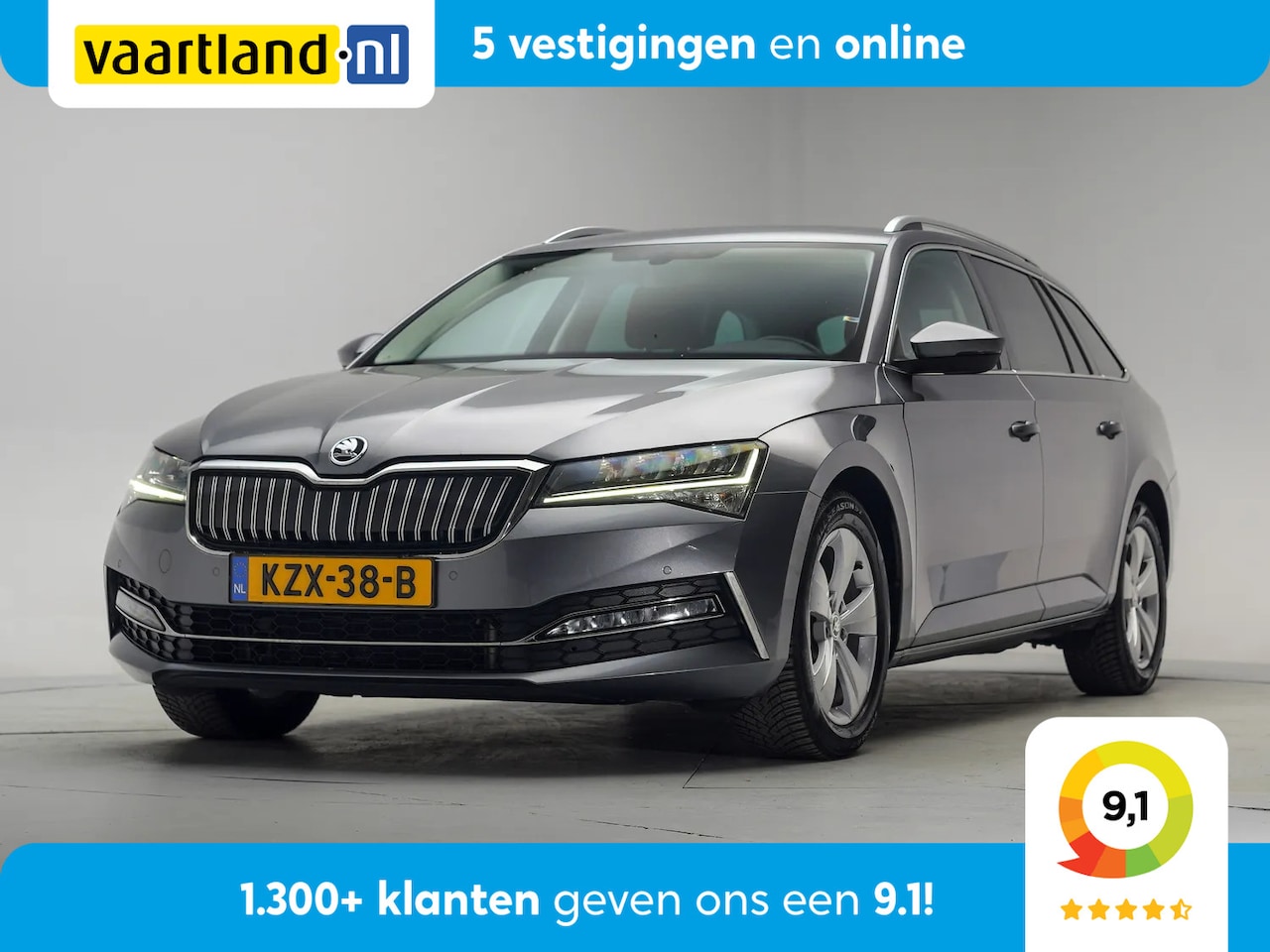 Skoda Superb Combi - 1.4 TSI PHEV Business Edition Aut. [ LED Apple/Android Trekhaak Camera ] - AutoWereld.nl
