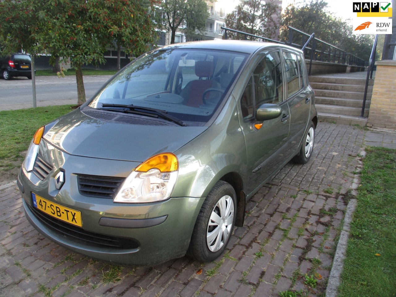 Renault Modus - 1.6-16V Tech Road//VOL AUTOMAAT///KM ORG 95238 MET AUTOPAS// - AutoWereld.nl