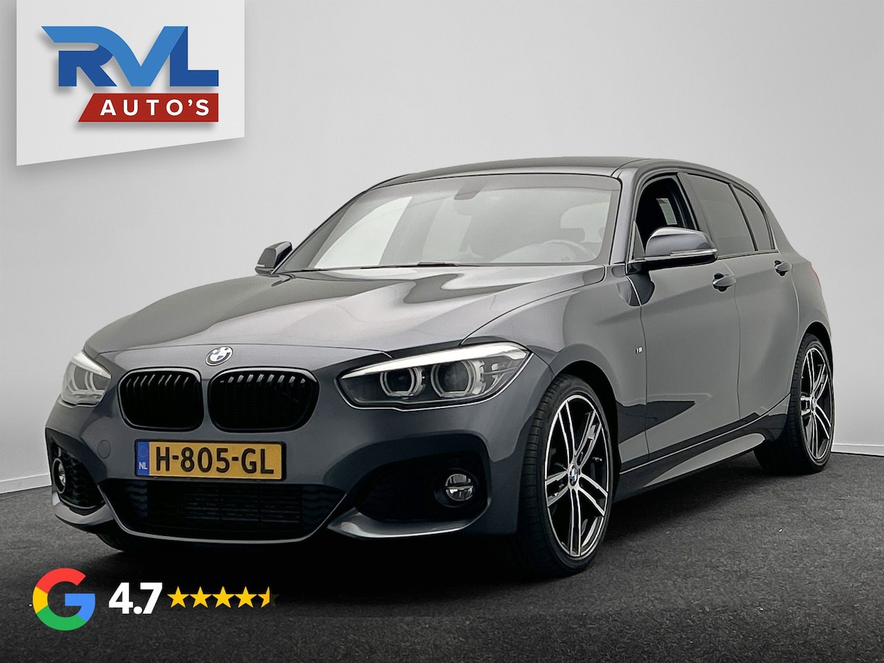BMW 1-serie - 118i High Executive M-Sport 136 PK, M/Sports/Pakket, Sport/Seats, LED, Navigatie, HiFi, 16 - AutoWereld.nl