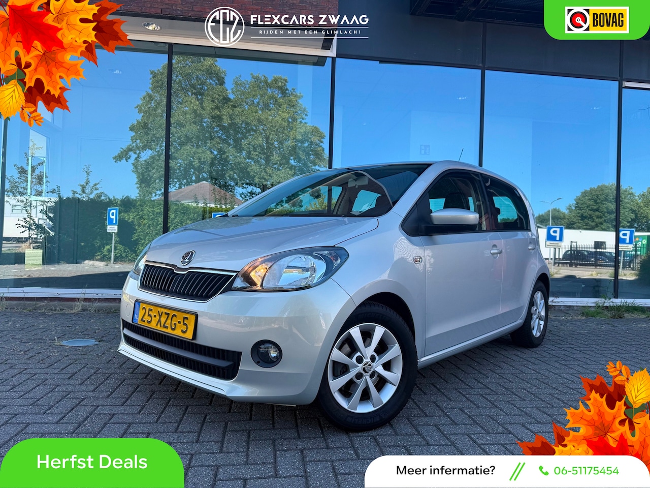 Skoda Citigo - 1.0 Greentech Tour - Media - All season - Airco - Org.NL - AutoWereld.nl