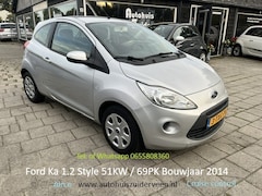Ford Ka - 1.2 51KW Style Airco Cruise Control 2014