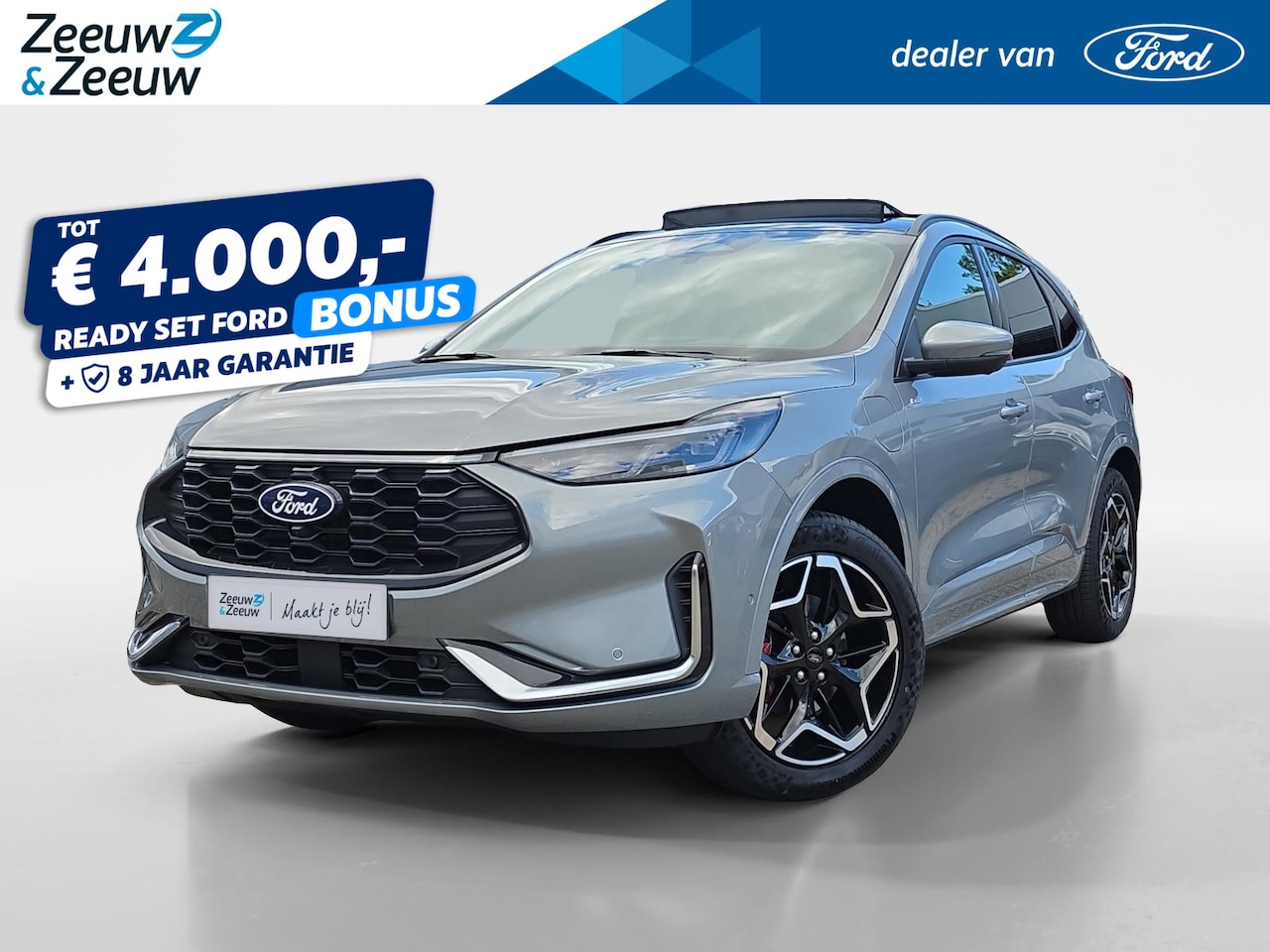 Ford Kuga - 2.5 PHEV ST-Line X | Nieuw te bestellen | tot €5.000,- korting | 2100kg trekgewicht | 0,99 - AutoWereld.nl