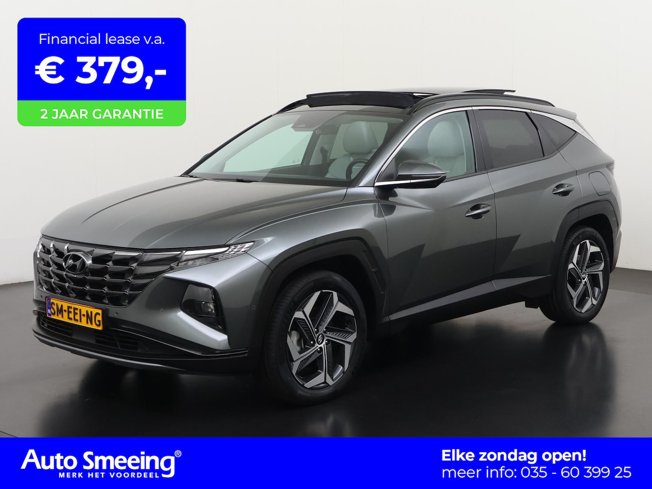 Hyundai Tucson - 1.6 T-GDI PHEV Premium Sky 4WD | Panoramadak | 360 Camera | Stoelventilatie | Zondag Open! - AutoWereld.nl