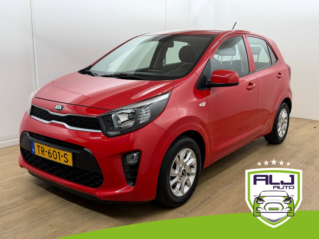 Kia Picanto - Occasion 1.0 CVVT EconomyPlusLine | Rood | Tweedehands Kia Picanto | Airco | Bluetooth aud - AutoWereld.nl