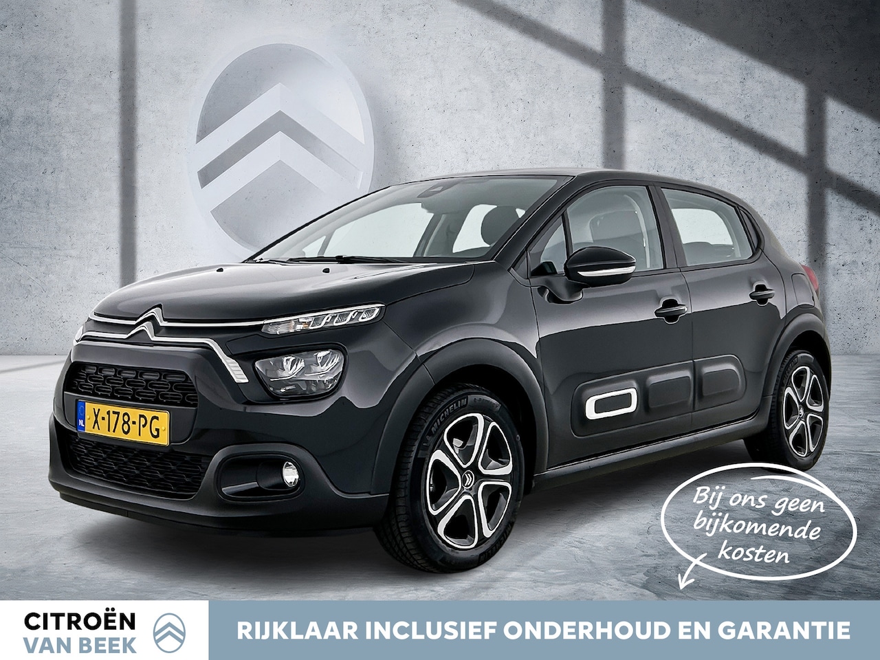Citroën C3 - 82 PK Plus | Rijklaar | Navigatie | Parkeersensoren achter | - AutoWereld.nl