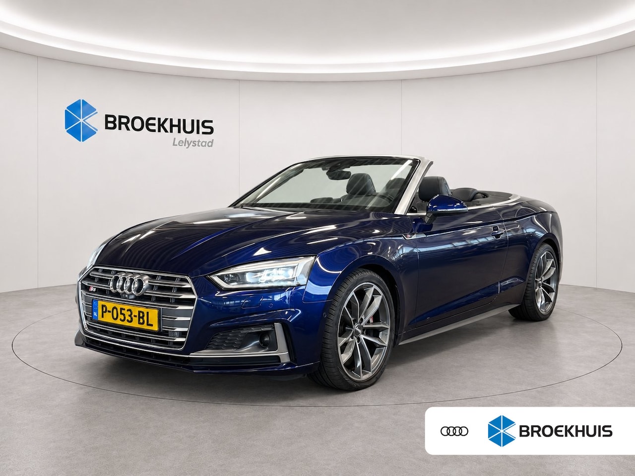 Audi S5 - Cabriolet 3.0 TFSI 354PK QUATTRO PRO LINE PLUS AUTOMAAT / NAVI / LEDER / CLIMA / FULL-LED - AutoWereld.nl