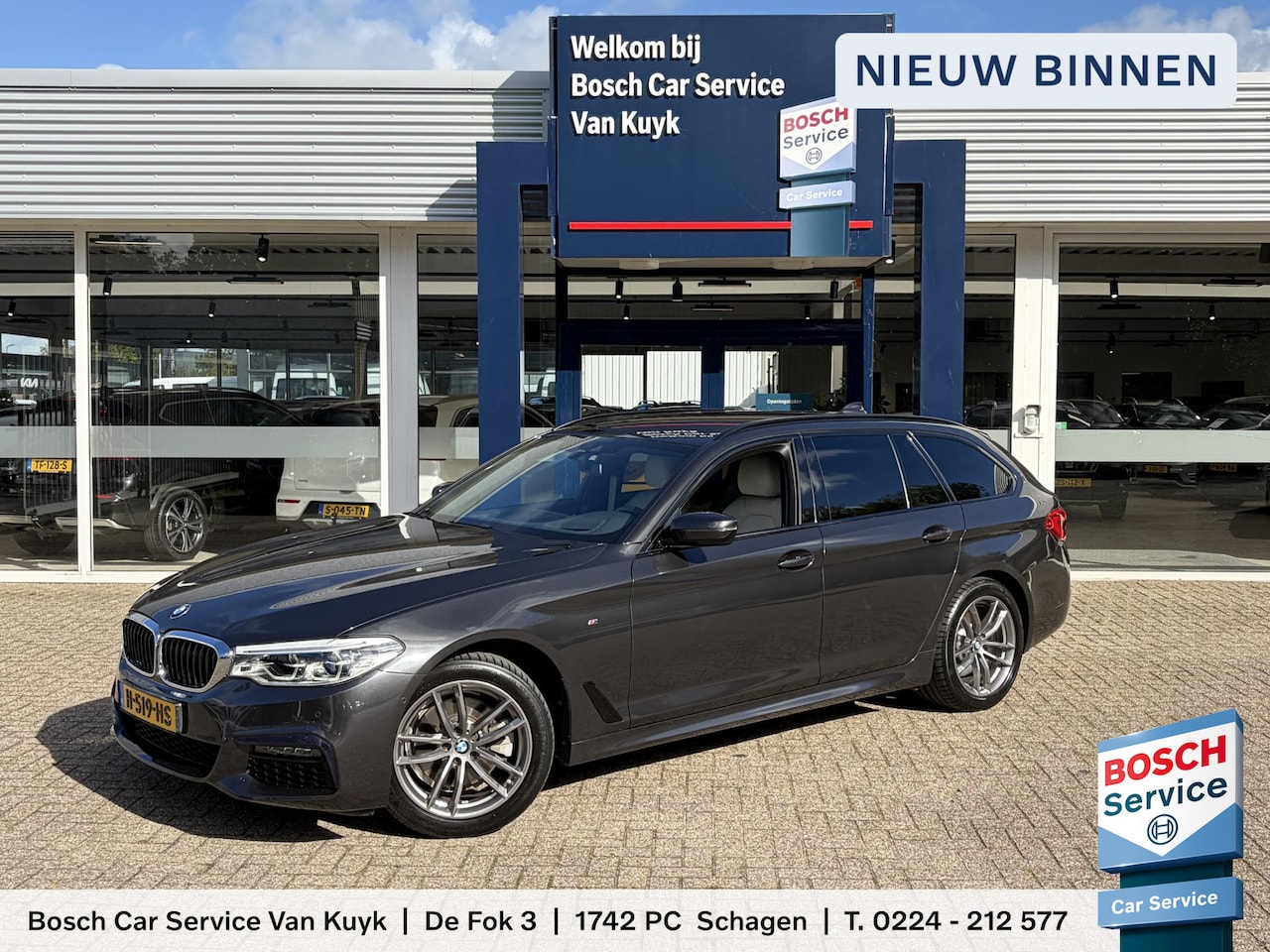 BMW 5-serie Touring - 520i High Executive / M-Sport Pakket / Automaat / Dealer-Onderhouden / Head-Up Display / V - AutoWereld.nl