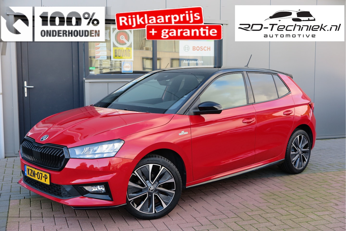 Skoda Fabia - 1.0 TSI Monte Carlo 1.0 TSI 70kw 95pk Monte Carlo , Led(Skoda, Bi-color, Virtual cockpit, Sportstoelen, Keyles - AutoWereld.nl