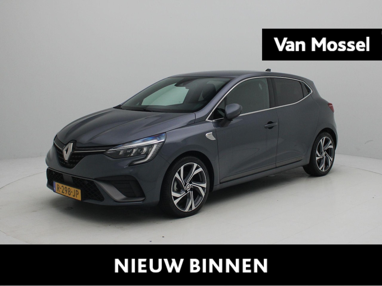 Renault Clio - E-Tech Hybrid 140 R.S. Line | Elektrisch verwarmbare voorstoelen | EASY LINK navigatiesyst - AutoWereld.nl