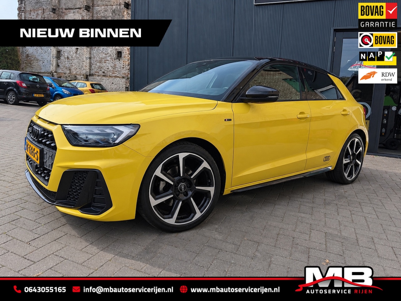 Audi A1 Sportback - 30 TFSI edition one 30 TFSI edition one, S-line RS bekleding - AutoWereld.nl