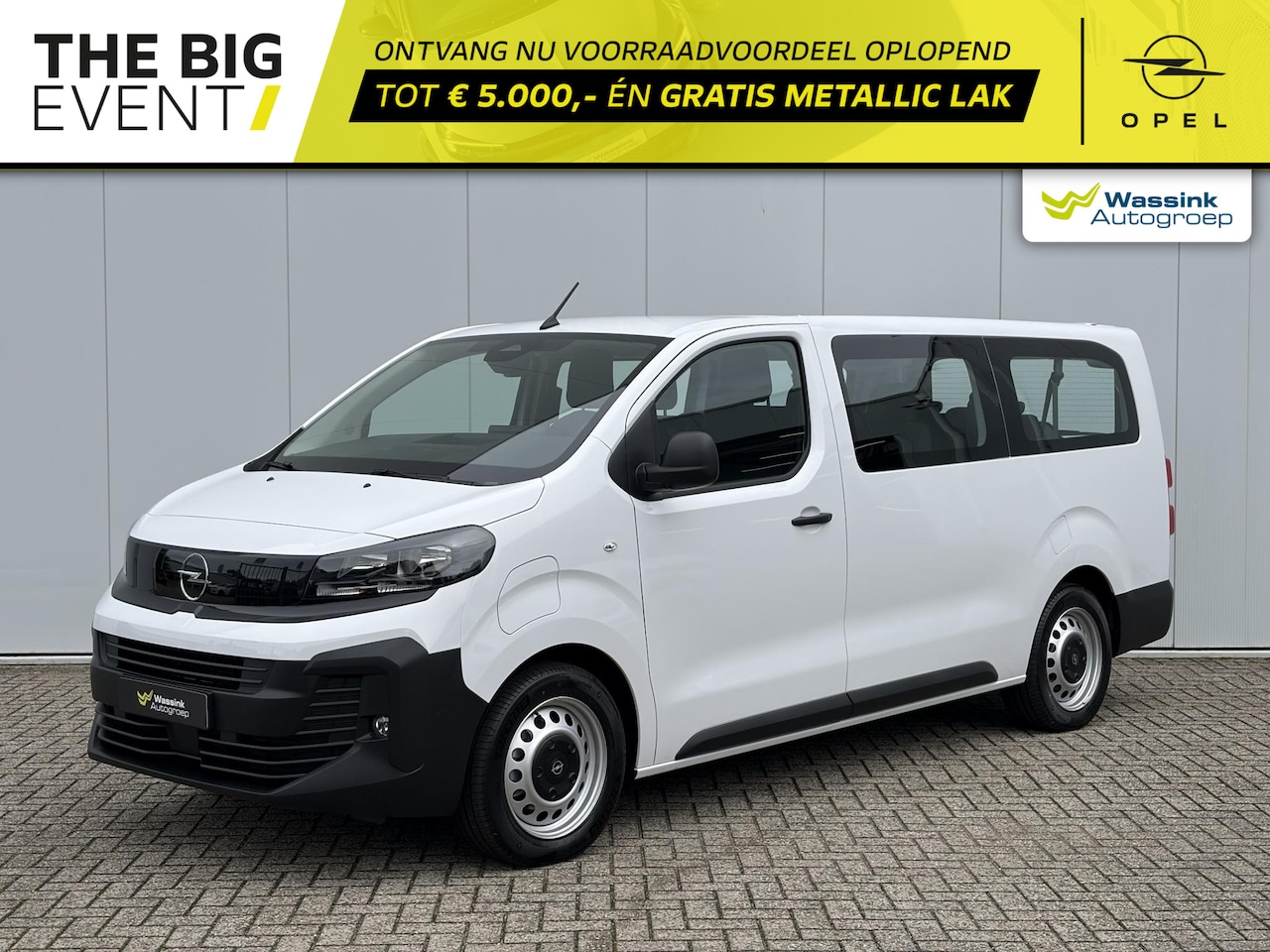 Opel Vivaro Combi Electric - L3 75 kWh | Navigatie | Camera | 9-persoons | - AutoWereld.nl